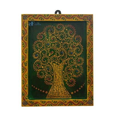 Custom hand-painted portrait wall art