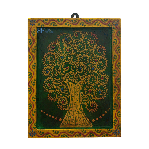 Custom hand-painted portrait wall art