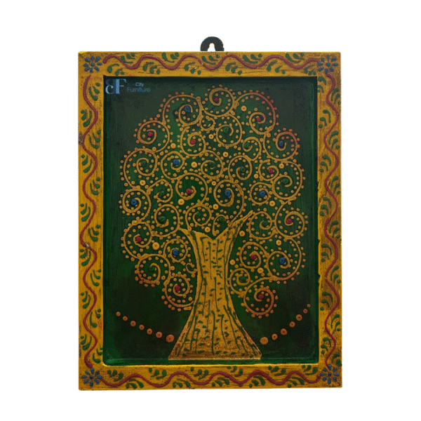 Custom hand-painted portrait wall art